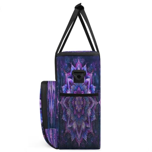 Bohemian Mandala 4 Coffee Maker Carring Bag Travel Carrying Storage Tote Bag Compatible with Keurig K (A004)