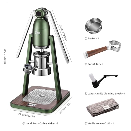 Manual Espresso Maker Set (Green)