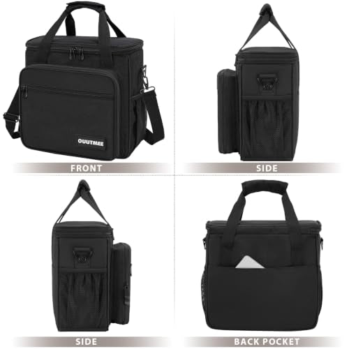 Coffee Maker Carrying Bag Compatible with Keurig K (Black / For K-mini Mate)