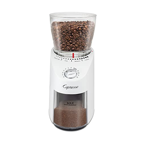 Infinity Plus Conical Burr Grinder (White / 11 oz (Pack of 1))