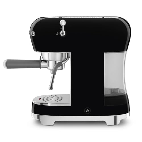 Manual Espresso Machine with Steam Wand (13" / Black)