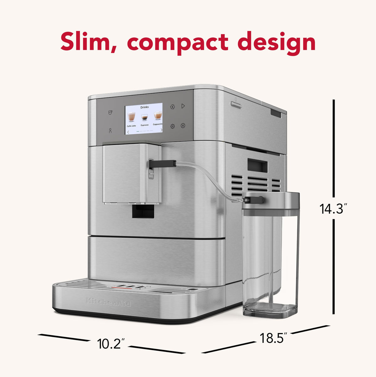 Fully Automatic Espresso Machine KF7 (Stainless Steel)