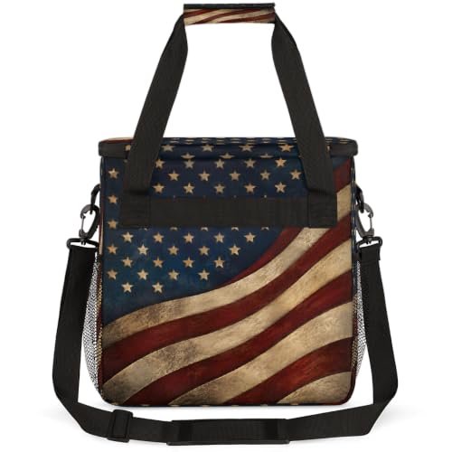 Maker Carring Bag Flag Coffee Travel Carrying Storage Tote Bag (Print 22)