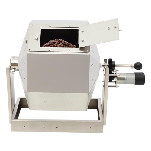 14.5L Coffee Bean Roaster Stainless Steel Coffee Bean Baker Automatic Coffee Roaster Machine Peanut Roaster for Home and Commercial Use