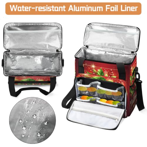 Poinsettia Coffee Maker Carring Bag with Keurigs K (C 014)