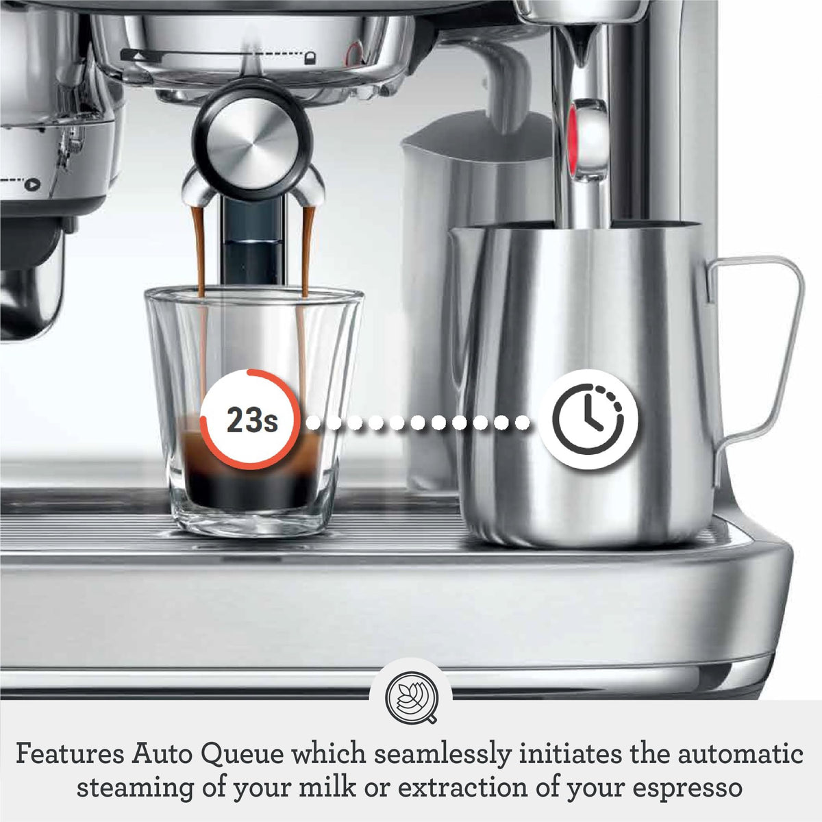 BES985BSS Oracle Jet Espresso Machine (Brushed Stainless Steel)