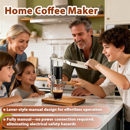Manual Espresso Machine with 0