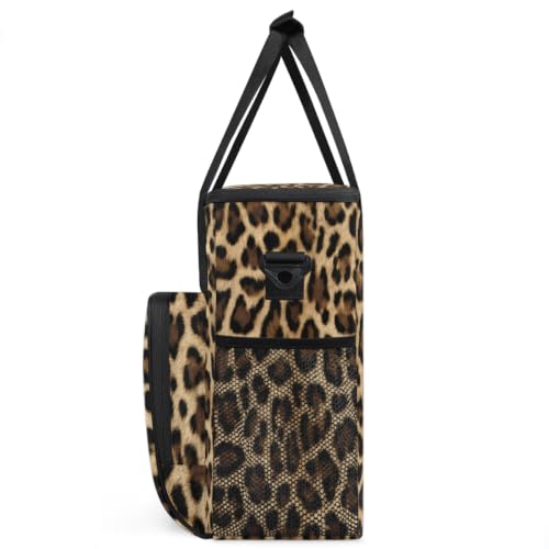 Leopard Brown Coffee Maker Carring Bag with Keurigs K (C 001)