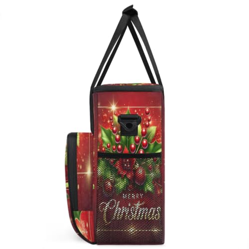 Poinsettia Coffee Maker Carring Bag with Keurigs K (C 014)
