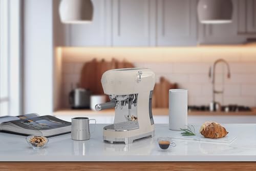 ECF02 Italian Espresso Machine (13" / Cream)