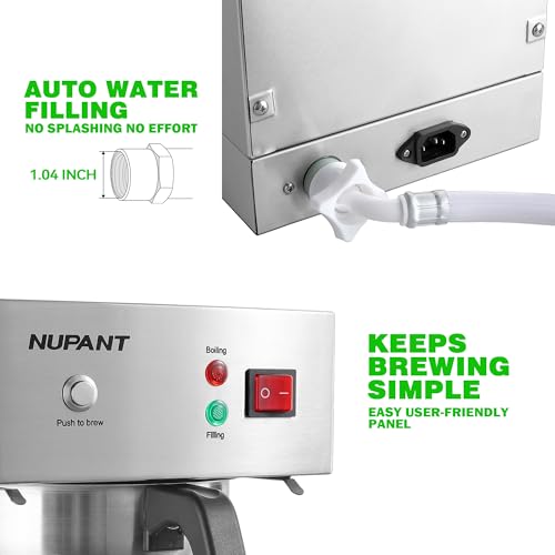 Auto Filling Commercial Airpot Coffee Brewer 2.2L (Auto-Filling)
