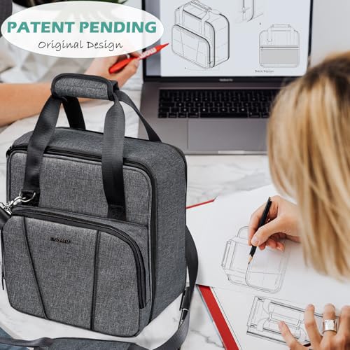 Keurig K Express Coffee Maker Travel Bag (Grey-Black / Fit for K-Iced or K-Express)