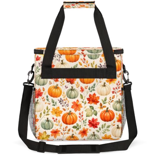 Maker Carring Bag Fall Leaf Coffee Travel Carrying Storage Tote Bag (Print 16)