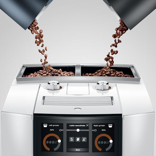 J8 twin Diamond White Automatic Coffee Machine (1 / Diamond White)