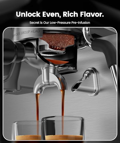 Dual Boiler Espresso Machine with Grinder