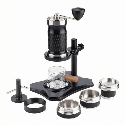 Portable Espresso Machine Manual Espresso Maker Hand Lever With Detachable Assembly And Stability Stand Suitable for home travel use