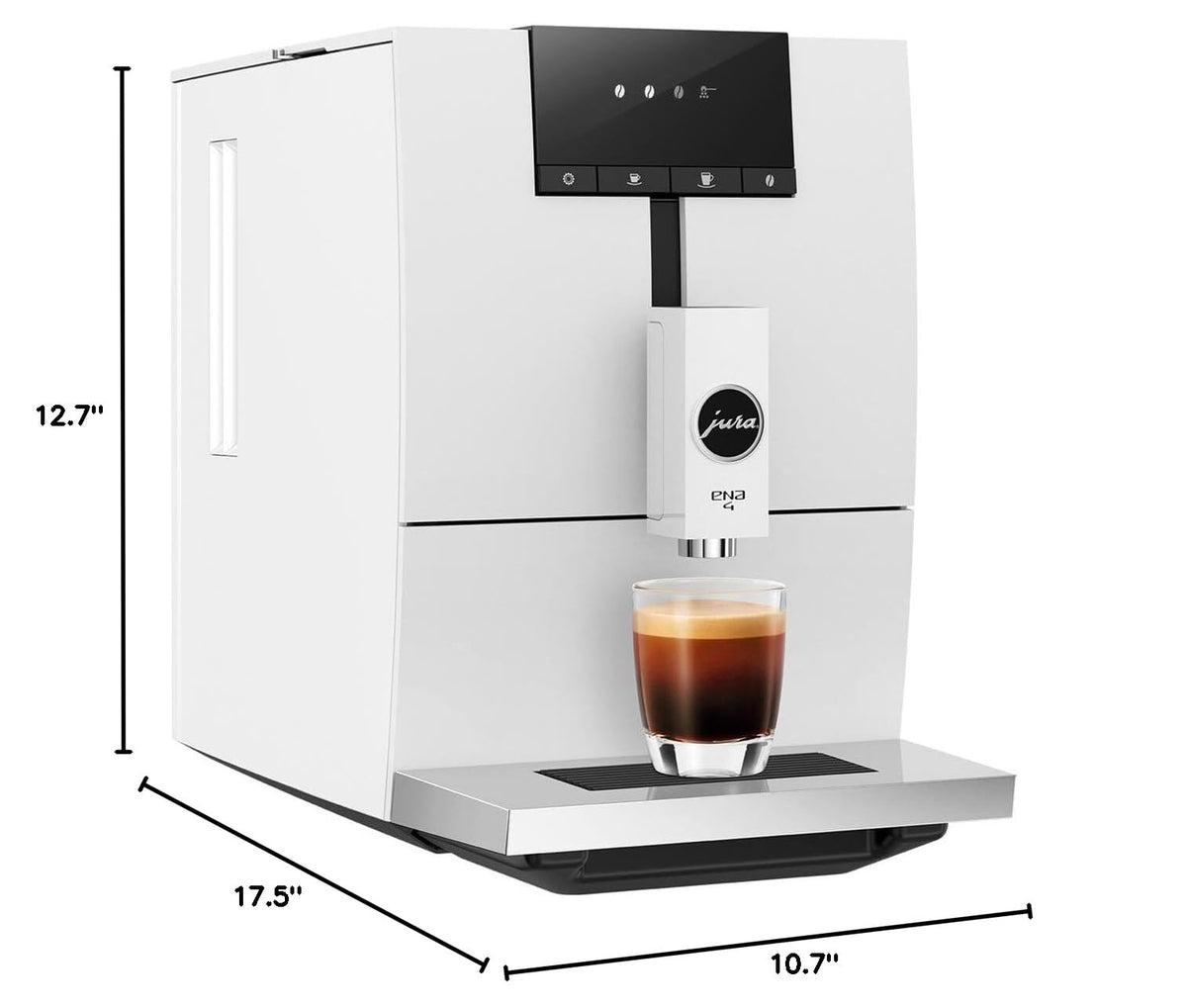 ENA 4 Full Nordic White Automatic Coffee Machine (1 / Nordic White)