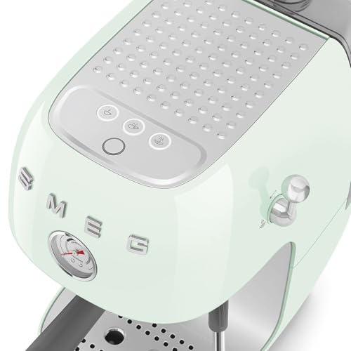 ECF03 Made in Italy Retro Espresso Machine with Cold Brew (Standard / Pastel Green)