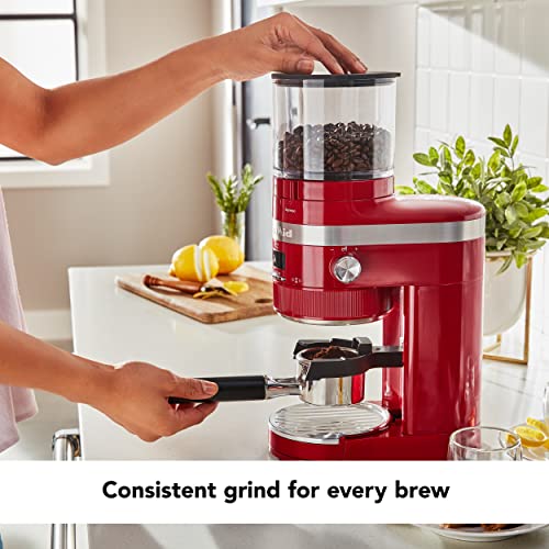 Burr Coffee Grinder (Empire Red / 10 Ounce)
