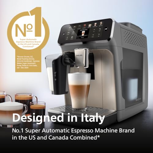 PHILIPS 4400 Series Fully Automatic Espresso Machine (Philips 4400 Series Fully Automatic Espresso Machine / Cashmere Grey)