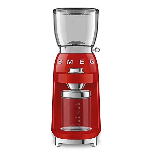 50's Retro Style Aesthetic Coffee Grinder (Red)