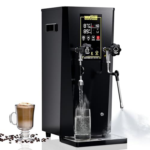 Commercial Milk Frother & Beverage Warmer (Black)