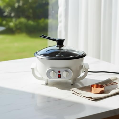 Coffee Roaster Machine with Temperature Control for Home and Cafe Use