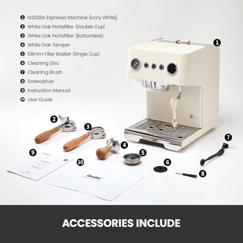 G3028A Espresso Machine (White)