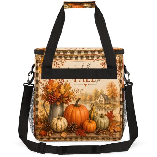 Autumn Pumpkin Coffee Maker Carring Bag with Keurigs K (C 013)