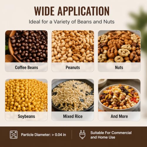 3.8 Gal Coffee Roaster Machine Auto Rotation Coffee Bean Roaster