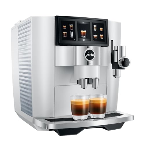 J8 twin Diamond White Automatic Coffee Machine (1 / Diamond White)