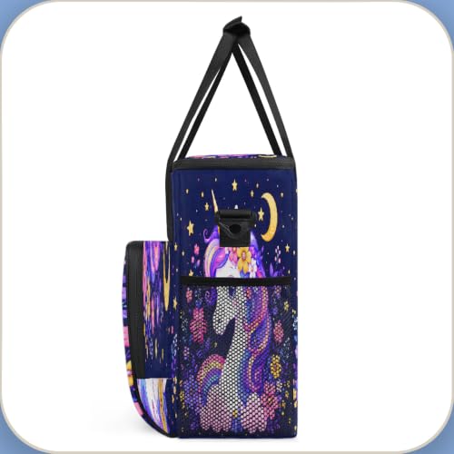Maker Carring Bag Unicorn Coffee Travel Carrying Storage Tote Bag (Print 12)