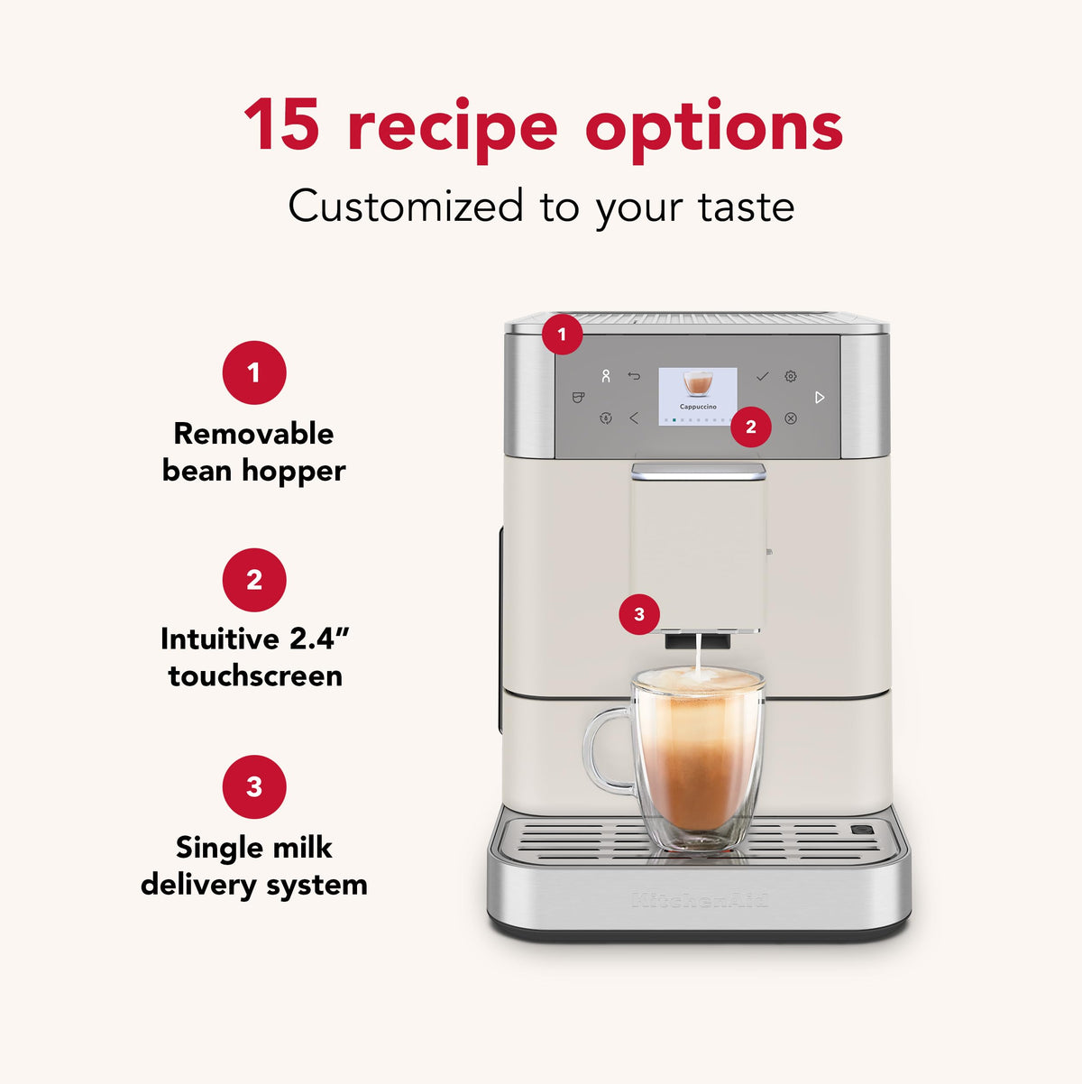 Fully Automatic Espresso Machine KF6 (Porcelain / 2.2L)