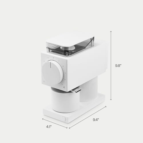 Ode Gen 2 64mm Flat Burr Coffee Grinder (Matte White)