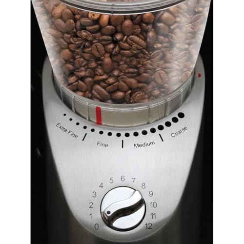 Infinity Plus Stainless Steel Conical Burr Grinder (Stainless Steel / 11 oz (Pack of 1))