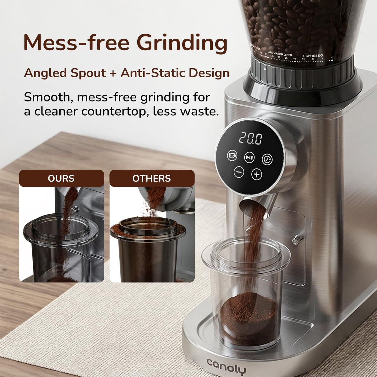 Electric Burr Coffee Grinder
