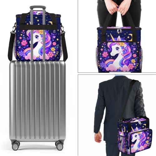 Maker Carring Bag Unicorn Coffee Travel Carrying Storage Tote Bag (Print 12)