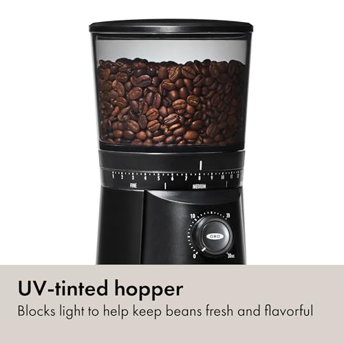 Brew Conical Burr Electric Coffee Bean Grinder (Matte Black)