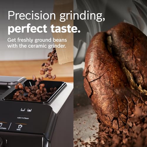300 Series Fully Auto Espresso Machine with Grinder and Steam Wand
