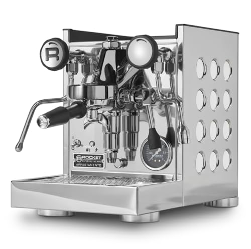 Rocket Espresso Appartamento TCA Espresso Machine (58mm / Stainless / White)