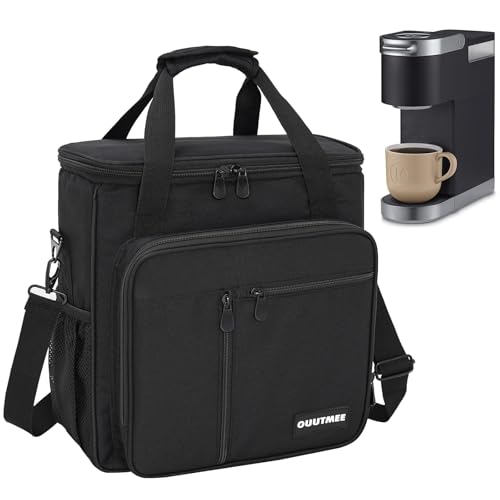 Coffee Maker Carrying Bag for Keurig K (Black / For K-mini/K-mini Plus)