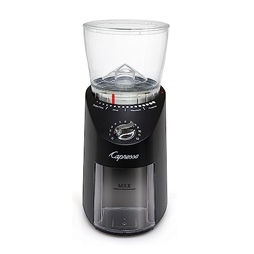 Infinity Plus Conical Burr Grinder (Black / 11 oz (Pack of 1))