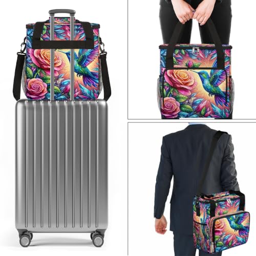 Maker Carring Bag Rose Coffee Travel Carrying Storage Tote Bag (Print 29)