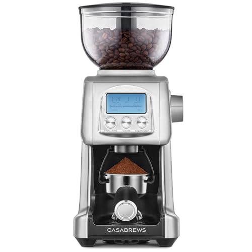 Tornado Electric Conical Burr Coffee Grinder with LCD Display
