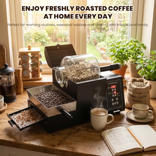 Electric Coffee Roaster with Fast Cooling