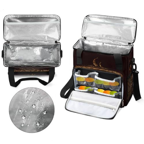 Maker Carring Bag Coffee Coffee Travel Carrying Storage Tote Bag (Print 7)
