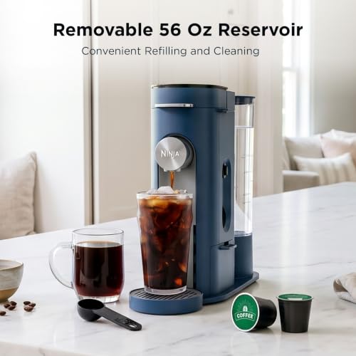 Pods & Grounds Iced Coffee Maker (Navy)