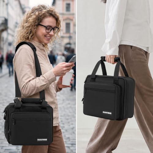 Coffee Maker Carrying Bag Compatible with Keurig K (Black / For K-mini Mate)