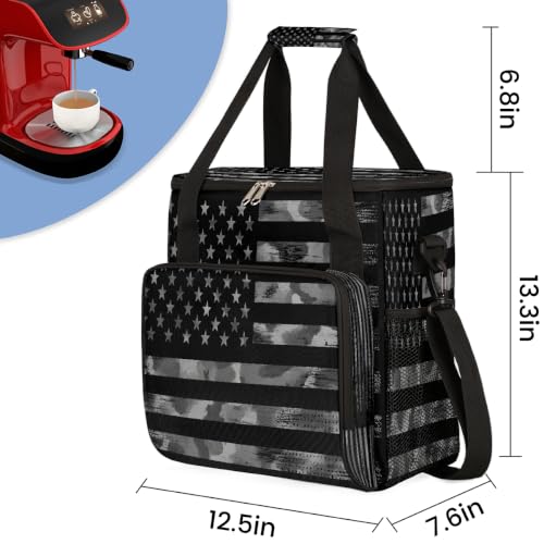 Maker Carring Bag Flag Coffee Travel Carrying Storage Tote Bag (Print 21)