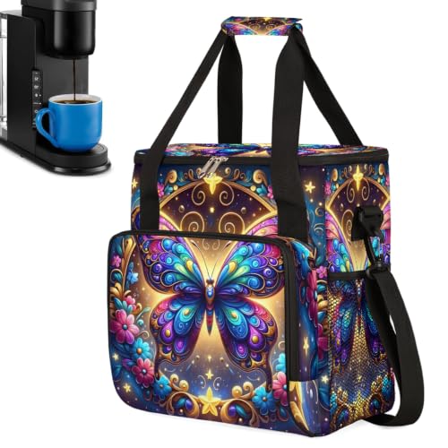 Butterfly Boho Coffee Maker Carring Bag with Keurigs K (C 008)